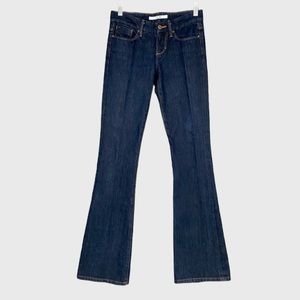 Joes Jeans Womens Rocker Flare Stretch Jeans Mulholland Dark Blue Wash size 25